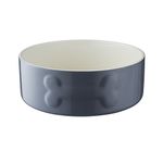 Mason Cash Colour Mix Grey Dog Bowl, 20 cm