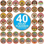 Flavored Decaf Coffee Pods Variety 