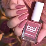 BAD COMPANY Nail Polish 10ml, No Toxin Nail Lacquer, Long Lasting, Chip Resistant, Vegan, Quick Dry & Cruelty-Free Nail Paint Enamel, Glossy Finish (Fearless74)