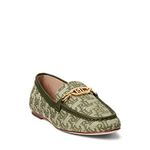 LAUREN Ralph Lauren Averi II Loafer Olive/Classic Olive 7 B (M), Olive/Classic Olive, 5 UK