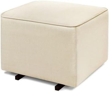 DaVinci Universal Gliding Ottoman in Natural Oat, Greenguard Gold & CertiPUR-US Certified