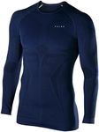 Falke Men's Standard SK A Long Sleeve, Blue (Dark Night 6177)