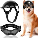 SlowTon Dog Helmet and Goggles Medi