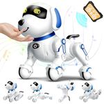 Chridark Toys for 3-8 Year Old Kids Boys: Robot Dog Remote Control Robot Gifts for Age 3 4 5 6 7 8 Years Old Kids Girls Birthday Presents Toy Little Pets Dog Toys Alive Robotic Dogs RC Toy