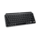 Logitech MX Keys Mini for Mac Minimalist Wireless Keyboard for MacBook Pro,MacBook Air,iMac,iPad, Compact, Bluetooth, Backlit Keys, USB-C, Fast, Fluid Typing - Space Grey