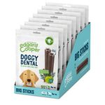 Edgard Cooper Treats Dental Stick, Large - Eucalyptus & Apple - (8 x 7 stick pack), Natural Dog Chew Sticks, Dental Hygiene, One per Day, Low Calorie, Long Chewing, Fresh Breath