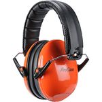 ProCase Kids Ear Protection, SNR 27dB Noise Cancelling Headphones for Kids, Sound Proof Hearing Protection Noise Reduction Ear Muffs for Fireworks, Autism, Reading, Concerts -Orange