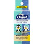 Orajel Baby Daytime and Nighttime Drug-Free Cooling Gels – Gentle, Soothing Relief for Sore Gums, 2 x 5.1g