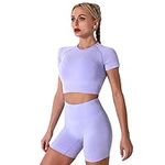 Yoga Outfits for Women 2 Piece Work