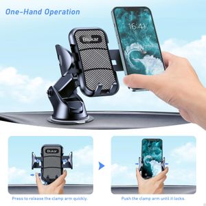 Blukar Adjustable Car Phone Holder – Universal Mount for Smartphones
