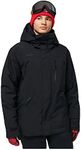 Oakley Men's Sub Temp Recycled Gore-Tex Jacket, Blackout, Large