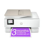 HP ENVY Inspire 7920e All-in-One Wireless Colour Printer with 3 months of Instant Ink Included with HP+, 35-page Automatic Document Feeder, White