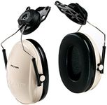 3M Optime 95 Beige And Black Helmet Mount Earmuffs