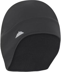 Tough Headwear Helmet Liner Skull Cap - Thermal Retention & Moisture Wicking, for Running, Skiing & Winter Sports Grey