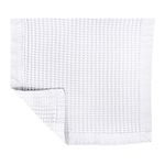 Gilden Tree Bathroom Mat Absorbent Cotton Quick Dry for Shower, Bath & Bathtub Washable Thin (White)