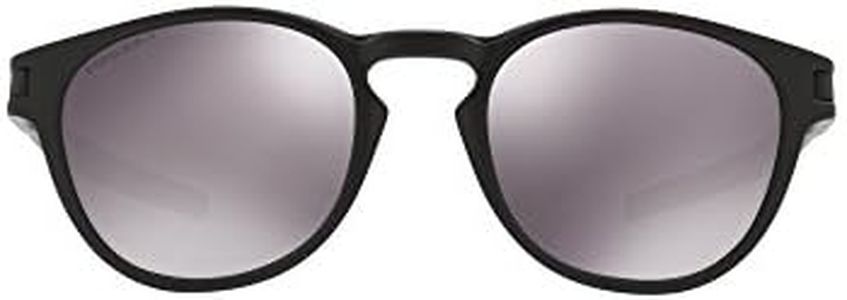 Oakley Non Polarised Men's Latch Round Sunglasses, 0OO9265, Matte Black & Prizm Black, 53mm