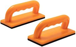 Safety Push Block 2 Pack, Safety Orange Color for High Visibility Ideal for Use On Router Tables, Jointers, Shapers and Band Saws