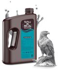 SUNLU 3KG ABS Like 3D Printer Resin, 405nm UV Curing Photopolymer Rapid 3D Resin for 2K 4K 6K 8K LCD/DLP/SLA 3D Printers, Non-Brittle & High Precision & Low Shrinkage, 3000g Grey