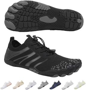 SIOSNETA Hike Barefoot Shoes for Women Men, Breathable Non-Slip Athletic Footwear, Wide Toe Water Shoes for Hiking, Non-Slip Neuropathy Shoes for Women Men, Grounded Comfort wear