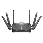 D-Link AC3000 High-Power Wi-Fi Tri-Band Router With Voice Control With Amazon Alexa Or Google Assistant, Wi-Fi Mesh, Enhanced Parental Controls (DIR-3040)