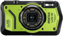 PENTAX WG-8 Green All-Weather Adventure Camera, Featuring Outstanding Waterproof, dustproof, Shock-Resistant Performance, Multi-Application Ring Light for Macro Photography and Webcam Function