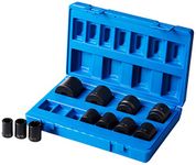 Grey Pneumatic (1311S) 1/2" Drive 11-Piece 8-Point Standard Socket Set