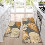 Homcomoda Kitchen Mats Cushioned Anti Fatigue Kitchen Rugs Non Slip Boho Kitchen Mats for Floor Waterproof Comfort Standing Mats for Kitchen Sink Office Laundry