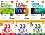 Mtg Objective Ncert At Your Fingertips 3-Book Combo-Set (Biology + Physics + Chemistry ) And 33 Year Physics Chemistry Biology (2020-2021)