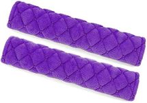 Car Seat Belt Pads Cover, 2 Pack Seat Belt Shoulder Strap Covers Protector to Release Stress to Your Neck and Shoulder for a Safety Driving (Purple)