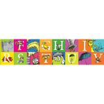 Eureka Dr. Seuss ABC Extra Wide Cut Deco Trim