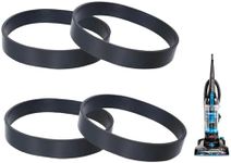 Replacement Vacuum Belts for Bissell 2191, 2191U, 2190, 1700, 1701, 1797, 2691, 2692, 1240, 12B1, 68C7, 3920 Series PowerForce Helix (Turbo) Vacuum Cleaner Replace Parts 2031093 (Pack of 4)