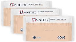 300x Omnitex XL Patient Cleansing Dry Wipes - UK Made | Soft Daily Care & Comfort | High Absorbency, Gentle & Strong | Adult Wipes for Incontinence, Bed Bath & outdoors (3x Pack of 100)
