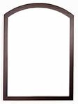 OMISHOME Arch Wall Wooden Mirror (U