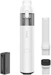Litheli Cordless Handheld Vacuum, 10000Pa/6000Pa LiteVac Mini Vacuum Portable Vacuum Cleaner,0.75LBs, Brushless Motor, HEPA Filter,20 Mins Runtime for Home,Car,Office, with 4Ah Swappable Battery