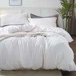 Bedsure Bright White Duvet Cover Ki