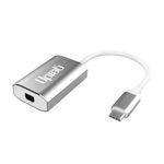 USB C to Mini DisplayPort Adapter UPTab (4K@60Hz) USB-C/Thunderbolt 3 to MDP Adapter with Power Port for New M3 MacBook Pro/Air, iPad Pro, Mac Mini M1/M2, iMac and More (Silver)