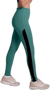 Mehrang Women's Stretch Fit Yoga Pants, Track Pants Stretchable Gym Legging Tights (XL, English Green)