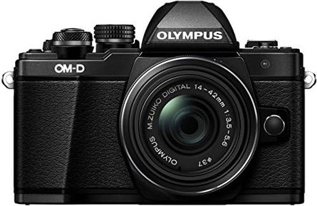 Olympus E-M10 Mark II Appareil photo numérique compact avec Objectif 14-42 II Noir