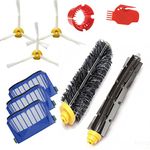 Amyehouse Replacement Parts Kit Bristle Brush & Flexible Beater Brush & Aero Vac Filter & Armed-3 Side Brush for iRobot Roomba 600 Series 610 614 620 630 650 650 655 660 680 690 Vacuum Cleaner