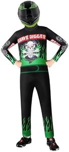 Suaninxi Kids Boys Truck Costumes Halloween Outfits Party Clothes