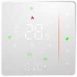 Hive Smart Thermostat for Combi Boiler - Energy Saving Wireless Control With Touch and Remote Weekly Programming, WiFi Enabled, White