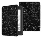 SwooK Classic Printed Magnetic Flip Cover Case for 6.8" Kindle Paperwhite 11 11th Generation 2021 / Kindle Paperwhite Signature Edition Soft Back Flip Cover Case (Constellation)