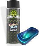 LiME LiNE Premium Automotive Basecoat Aerosol Spray Paint - Fast Drying- Custom Paint, Must Be Clearcoated! (Green + Purple + Blue)