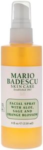 Mario Badescu Facial Spray with Aloe, Sage and Orange Blossom for All Skin Types | Face Mist that Hydrates & Uplifts | 4 FL OZ