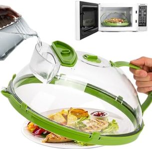 Tapa Microondas Con Agua | Tapa Para Microondas | Tapadera Microondas | Tapa Microondas 27 cm | Tapa Para Microondas con agua | Tapa Microondas Libre Bpa | Accesorios microondas | Tapa de Microondas