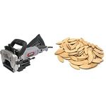 King Canada KC-8306 Biscuit Joiner Kit & Wen JN111B #10 FSC-Certified Birch Wood Biscuits for Woodworking, 100 Pack