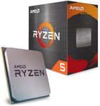 AMD Ryzen 5 5600 6-Core, 12-Thread Unlocked Desktop Processor with Wraith Stealth Cooler, Ceramic Gray