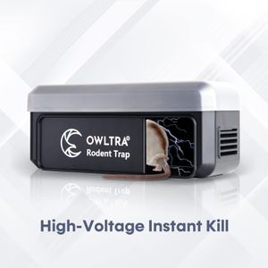 OWLTRA Outdoor Electric Rodent Trap – Weatherproof Pest Control