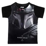 Star Wars Boys Graphic Print Black T-Shirt - (DSW0123.2_6-7Y)