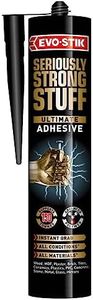 EVO-STIK Seriously Strong Stuff Ultimate Adhesive, Holds up to 150 Tonnes, Waterproof, Colour: White, Size: 290ml